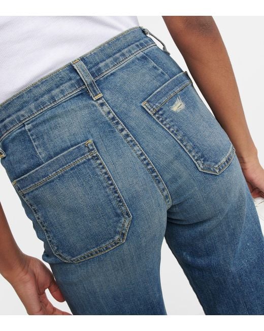 Shop Nili Lotan Florence Bootcut Jeans