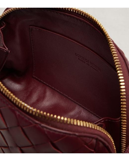 Bottega Veneta Purple Messenger Bag Concert Mini