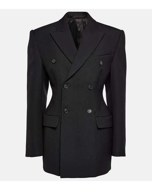 Wardrobe NYC Black Wool Blazer