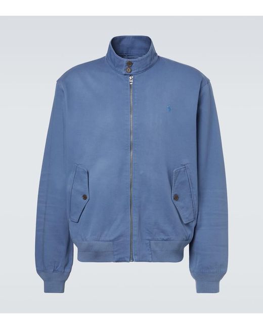 Polo Ralph Lauren Blue Bedford Cotton Chino Jacket for men