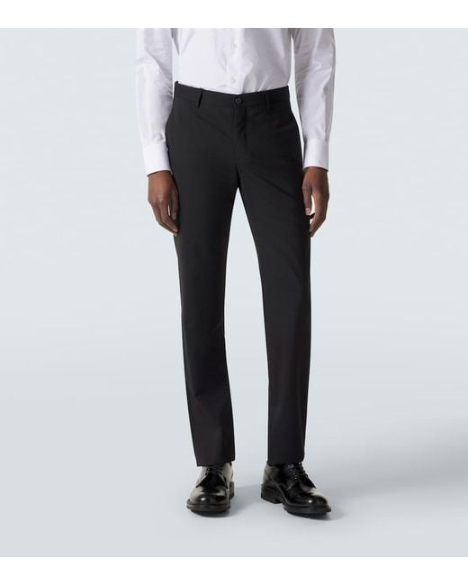 Giorgio Armani Black Wool Suit for men