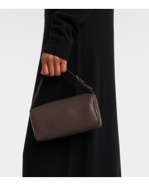 The Row Blue '90S Leather Shoulder Bag