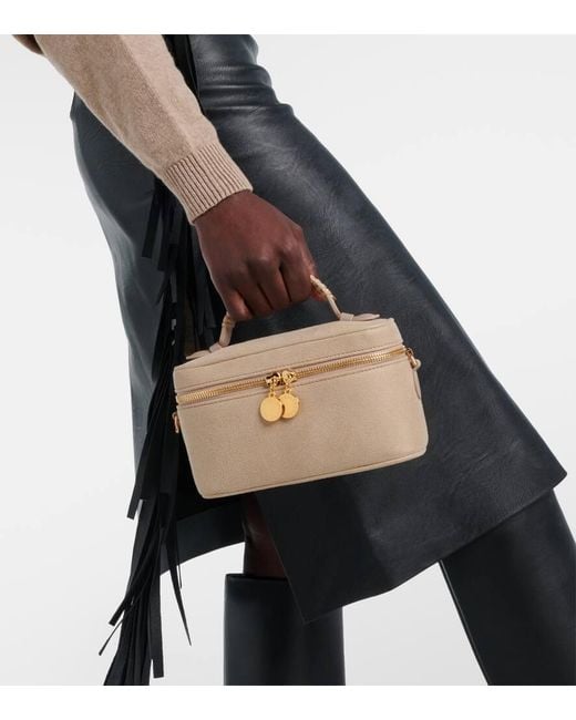 Borsa A Tracolla Falabella Vanity di Stella McCartney in Natural