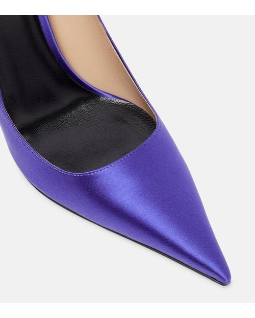 Tom Ford Purple Pumps Betty 105 Aus Satin