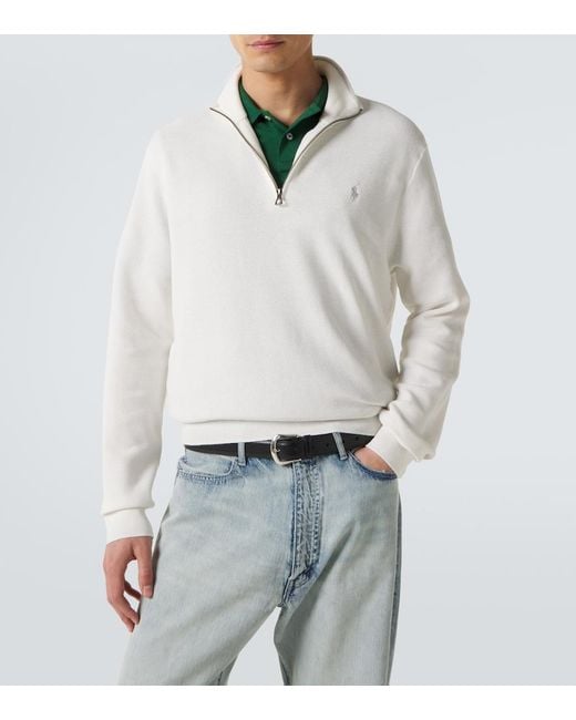 Pullover di Polo Ralph Lauren in White da Uomo