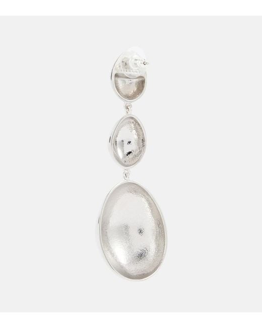 Isabel Marant White Awa Drop Earrings