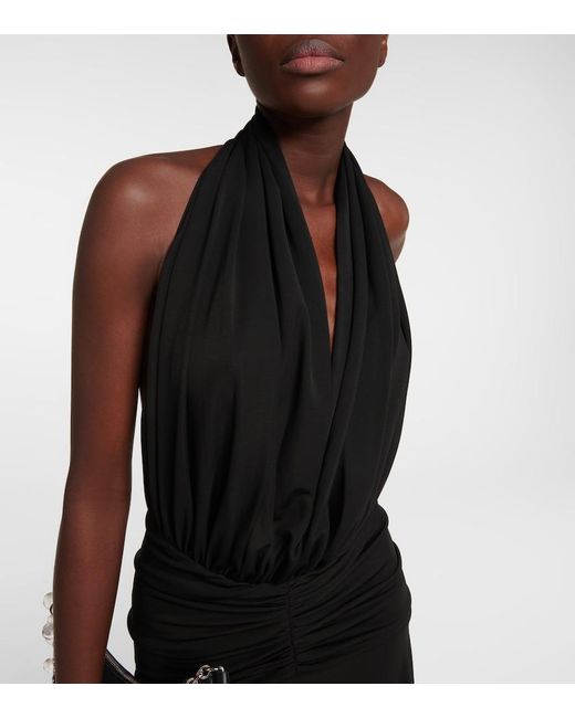 Alaïa Black Halterneck Gown