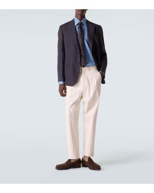 Thom Sweeney Jeanshemd in Blue für Herren