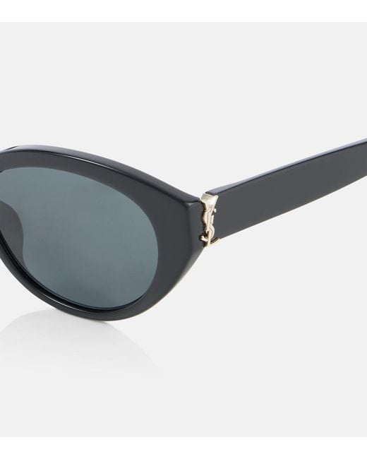 Saint Laurent Blue Sl M148 Cat-Eye Sunglasses