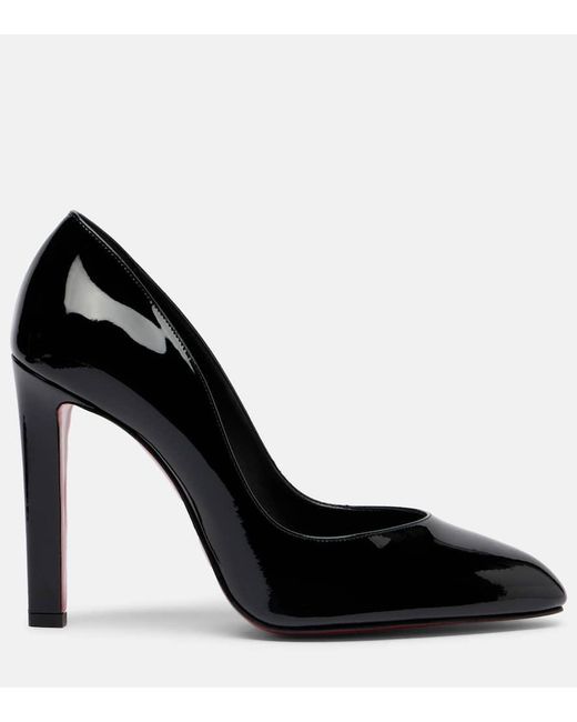 Christian Louboutin Black Fannylove Patent Leather Pumps