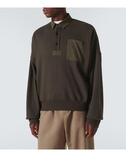 Polo Dende En Coton Et Cachemire The Row pour homme en coloris Green