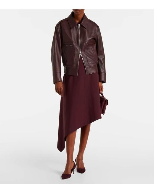 Jimmy Choo Purple Romy 60 Suede Pumps