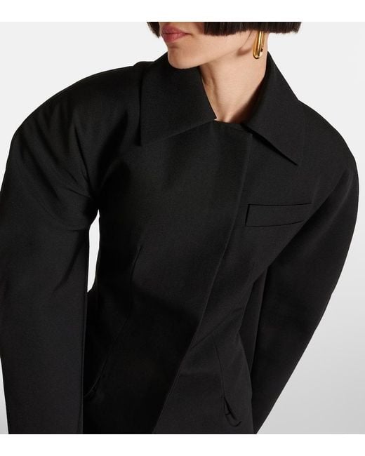 Jacquemus Black Les Sculptures 'la Veste Castagna' Blazer