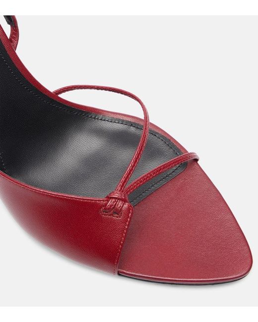 Victoria Beckham Pink Sandalen 75 Aus Leder