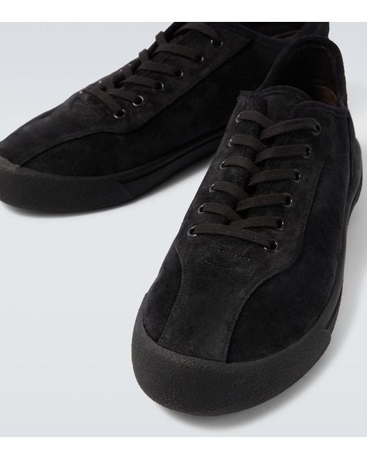 The Row Black Suede Sneakers for men