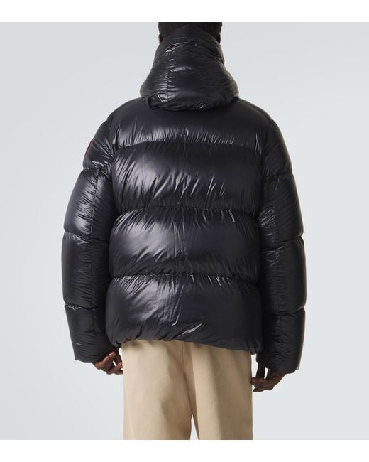 Canada Goose Black Crofton Down Jacket for men