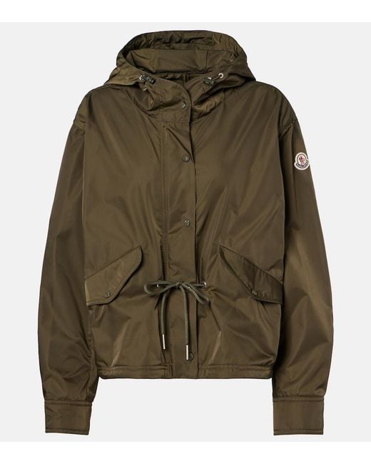 Moncler Green Noizay Gabardine Jacket