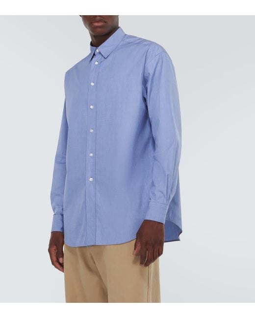 The Row Oxford-Hemd Miller aus Baumwolle in Blue für Herren