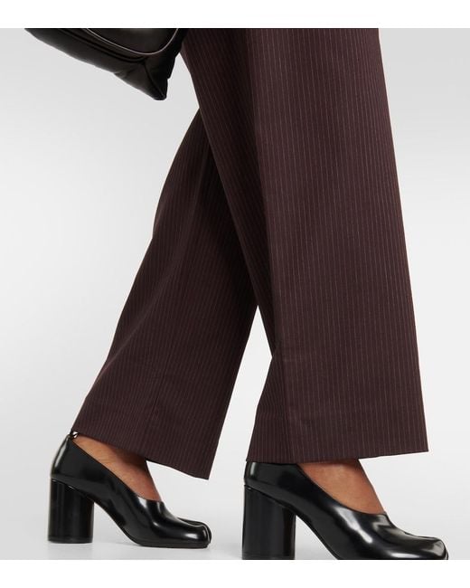 Sir Brown Guillaume Pinstripe Pants