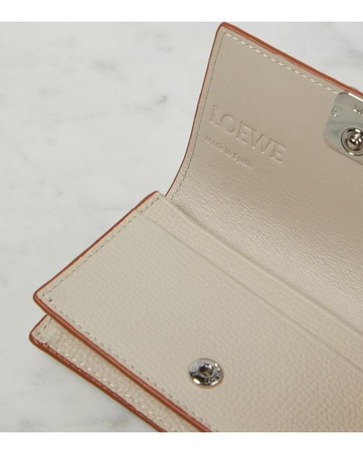 Loewe Natural Anagram Leather Cardholder