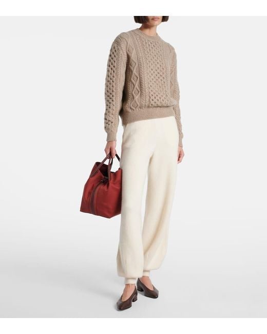 Jersey Eyre Aran De Cachemir Loro Piana de color Brown