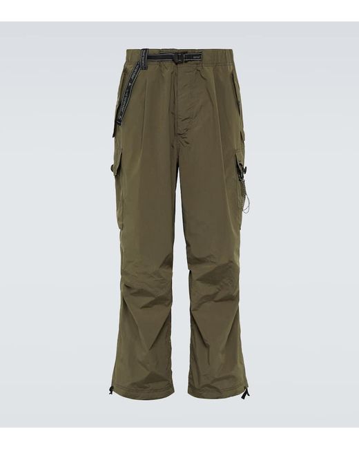 Pantalones cargo oversized de ripstop And Wander de hombre de color Green