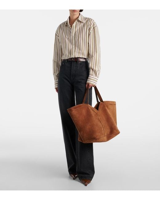 Borsa Y di Saint Laurent in Brown