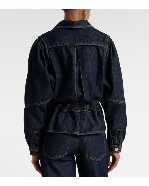 Isabel Marant Blue Dolie Denim Jacket