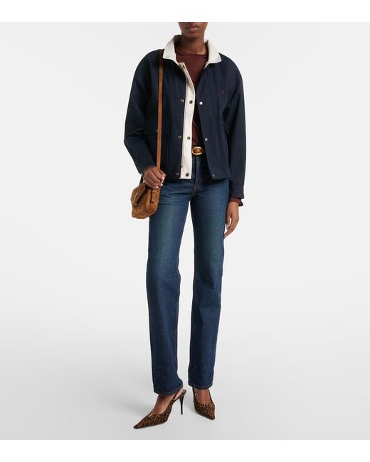 Saint Laurent Brown Babylone Breteuil Slingback Pumps