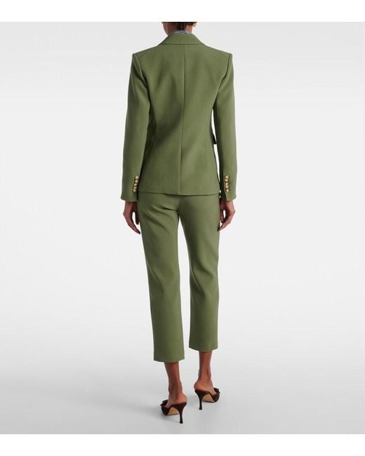 Veronica Beard Green Miller Dickey Blazer