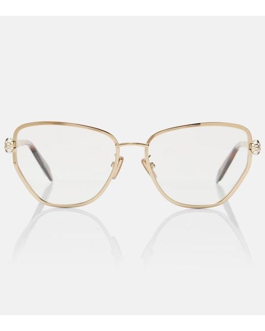 BVLGARI Natural Serpenti Forever Cat-Eye Glasses