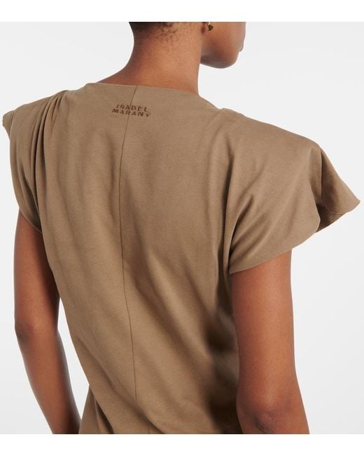 Abito Lungo Nadela di Isabel Marant in Brown