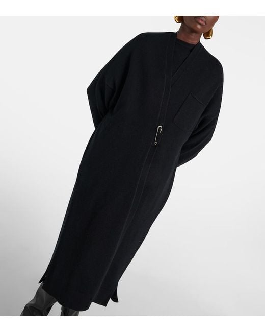 Extreme Cashmere Blue N°61 Koto Cashmere-Blend Cardigan