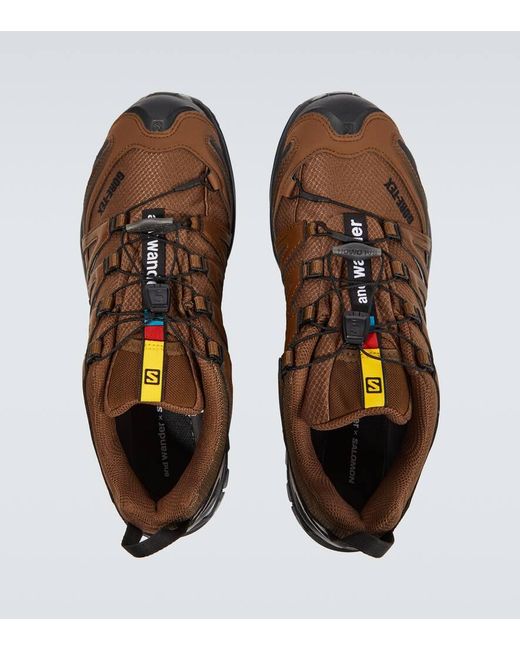 and wander X Salomon Xa Pro 3d Gore-tex® Sneakers in Brown for Men