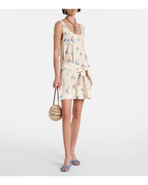 Jimmy Choo Blue Skye 70 Embroidered Denim Mules
