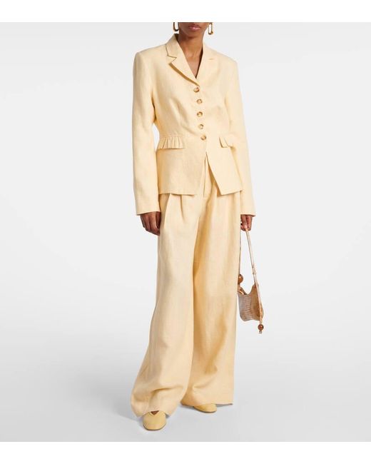 Posse Natural Matilda Linen Jacket