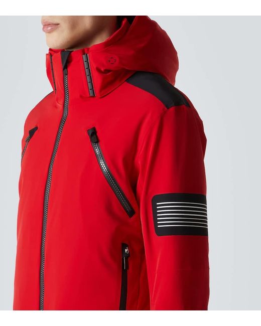 Toni Sailer Skijacke Allan in Red für Herren