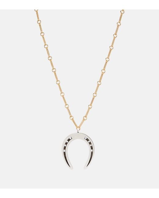 Isabel Marant Metallic Byrne Chain Necklace