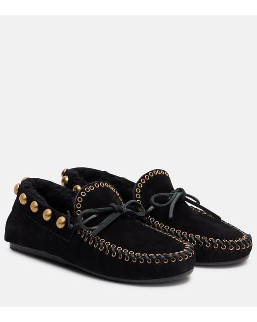 Mocassini Fitza di Isabel Marant in Black