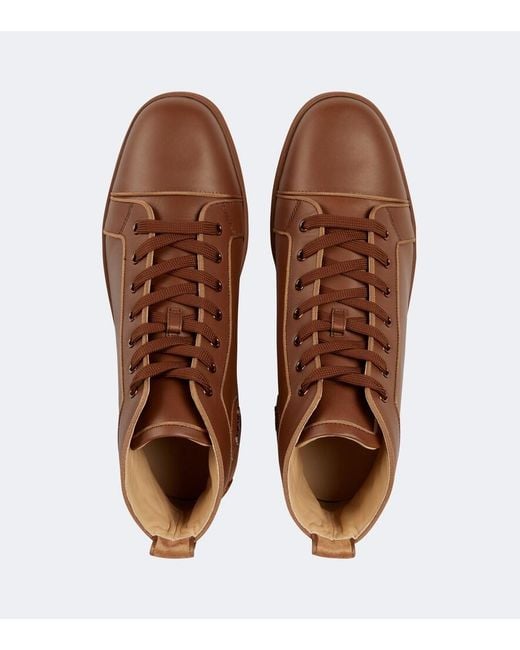 Christian Louboutin Brown Fun Louis Sneakers for men