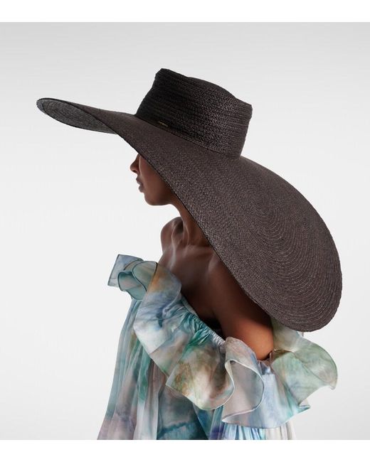 Zimmermann Brown Raffia Sunhat