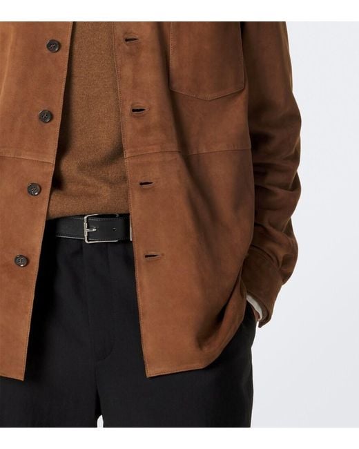 Arma Brown Nico Suede Jacket for men