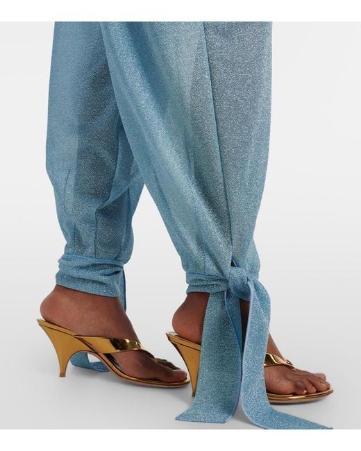 Oseree Blue Lumiere Balloon Pants
