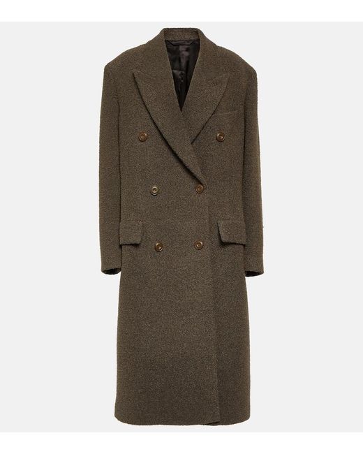 Acne Brown Wool-blend Coat