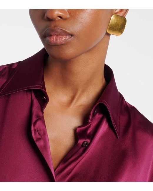 Tom Ford Natural Clip-Ohrringe Amy