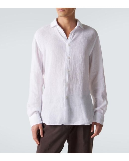 Camicia di Fedeli in White da Uomo