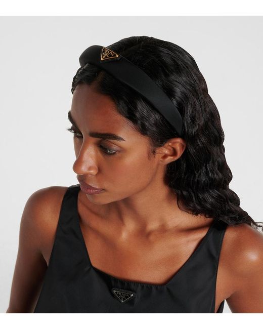 Prada Black Re-Nylon Headband