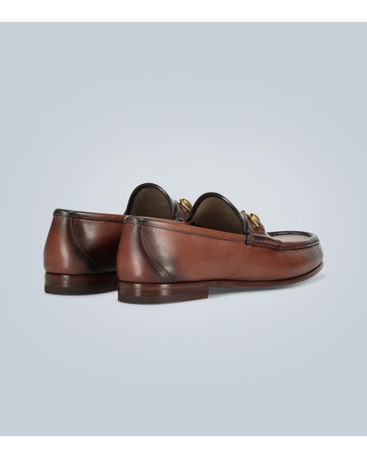 gucci collapsible heel loafer