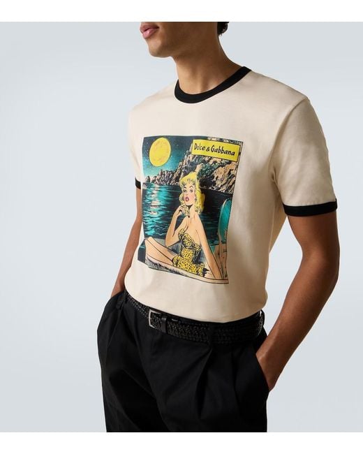 Dolce & Gabbana White T-Shirts for men
