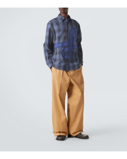 Camicia di Loewe in Blue da Uomo